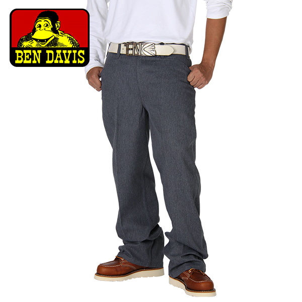 Ben Davis ベンデイビス Pants パンツ Original Bens オリジナルベンズ 30/30 Charcoal Heather チャコールヘザー 651 ワークパンツ