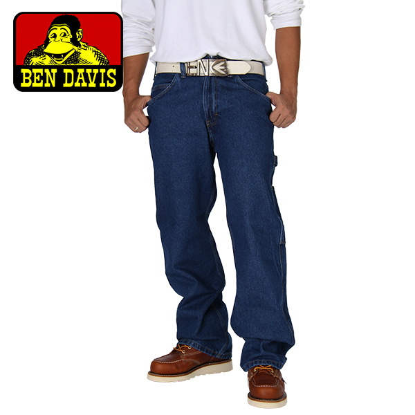 【365日出荷対応】Ben Davis ベンデイビス Pants パンツ Carpenter Pants カーペンターパンツ 34/30 ウォッシュドインディゴデニム 778 ペインターパンツ