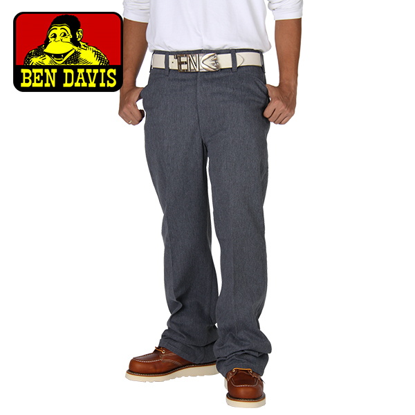 Ben Davis ベンデイビス Pants パンツ Original Bens オリジナルベンズ 30/32 Charcoal Heather チャコールヘザー 651 ワークパンツ