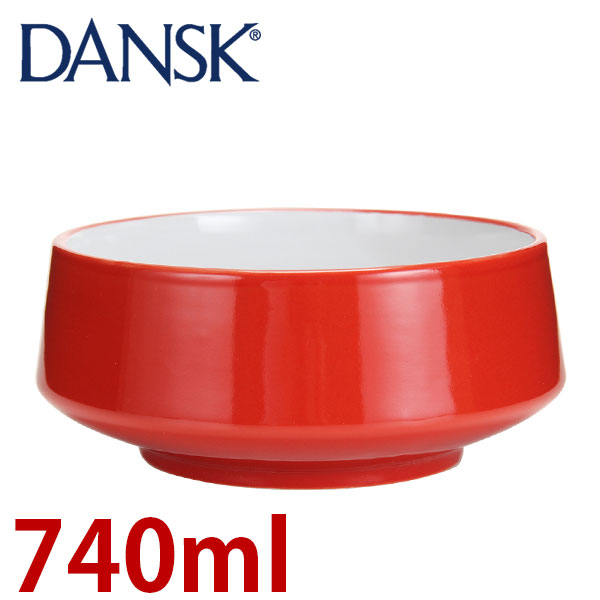 【365日出荷対応】Dansk ダンスク CASUAL DINNERWARE コベンスタイル パーパスボウル チリレッド 841900 ボール