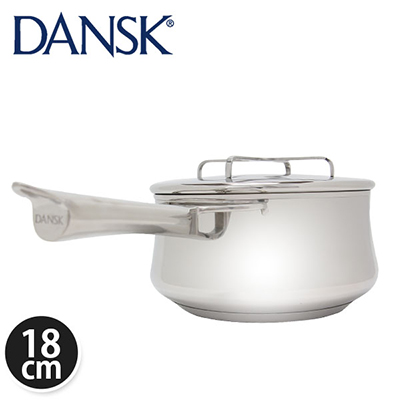 Dansk ダンスク COOKWARE KOBENSTYLE 2 QT SAUCEPAN コベンスタイル 2QT ソースパン18cm Stainless ステンレス 844255 北欧 片手鍋
