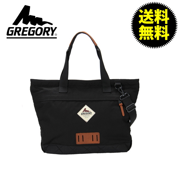 GREGORY グレゴリー SUNRISE TOTE サンライズトート TRAD BLACK トラッドブラック GM74705 トートバッグ