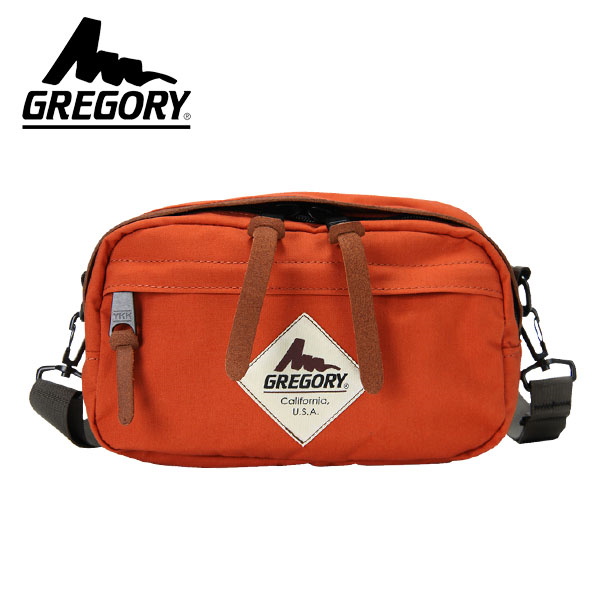 GREGORY グレゴリー POUCH-CARDIFF カーディフポーチ RUST ラスト GM74688 バック・リュックサック