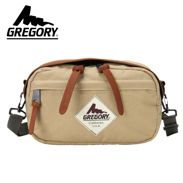 GREGORY グレゴリー POUCH-CARDIFF カーディフポーチ TAN タン GM74690 バック・リュックサック