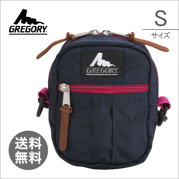 GREGORY グレゴリー QUICK POCKET クイックポケット NAVY/ BERRY ブルー系 GM75419 Sサイズ