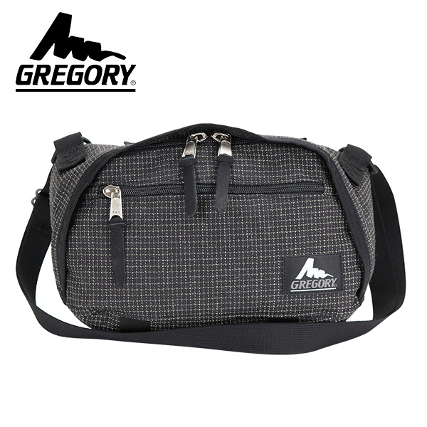 GREGORY グレゴリー トランスファーショルダー インダストリアルリップブラック GM75264