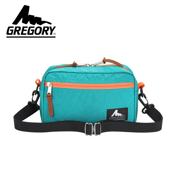 GREGORY グレゴリー PAD SHOULDER POUCH パデッドショルダーポーチ エメラルド・オレンジ GM75412
