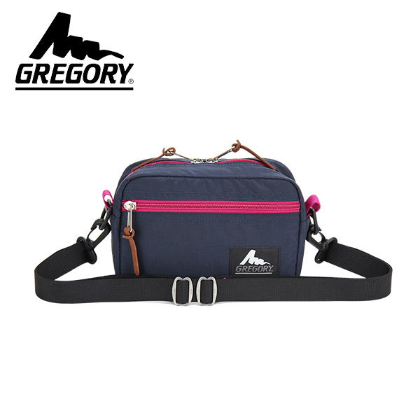GREGORY グレゴリー PAD SHOULDER POUCH パデッドショルダーポーチ NAVY/ BERRY ブルー系 GM75415