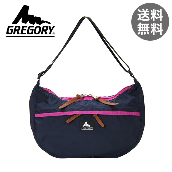 GREGORY グレゴリー SATCHEL サッチェル NAVY/ BERRY ブルー系 GM75409 ショルダーバッグ
