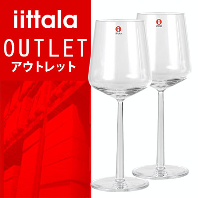 【 送料無料 ! アウトレットセール 】 イッタラ エッセンス 2個セット レッドワイングラス クリア 6411929504588/ 1008568 アルフレッド・ハベリRed wine CLEAR