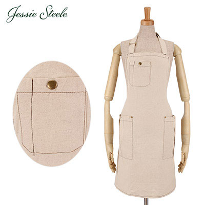 【365日出荷対応】Jessie Steele ジェシースティール Mens BBQ Apron メンズ バーベキュー エプロン Burlap バーラップ 401-JS-233 カフェトワレ