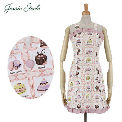 ジェシースティール Antoinette Apron アントワネット エプロン French Pastries フレンチパリス 456-JS-242 カフェトワレ ネコポス発送