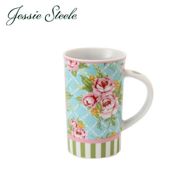 【365日出荷対応】JessieSteele ジェシースティール ユー&ミー You&Me ティーカップ マグ Blue Cottage Rose ブルー 49028