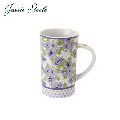 【365日出荷対応】JessieSteele ジェシースティール ユー&ミー You&Meティーカップ マグカップカップ Purple Botanical Floral パープル49034