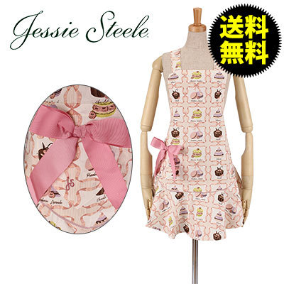 Jessie Steele ジェシースティール Josephine Apron ジョセフィン エプロン French Pastries フレンチパリス 111-JS-242 カフェトワレ ネコポス発送
