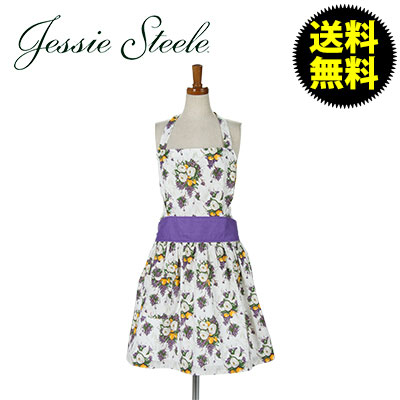 【JessieSteele】 ジェシースティール Viola Apron Delightful Doves デライトフル ダブ 462-JS-262 カフェトワレ ネコポス発送