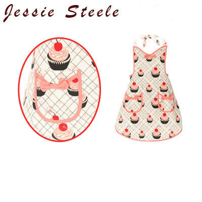 Jessie Steeleジェシースティール エプロン カップケーキ 子供用エプロン(キッズ用) 220-JS-36 Childrens Bib Audrey Apron カフェトワレ ネコポス発送
