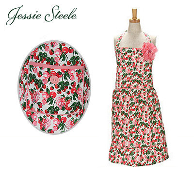 JessieSteele ジェシースティール エプロン ベリスジュビリー 108-JS-198 Bib Coutney Apron Berries Jubilee カフェトワレ ネコポス発送
