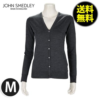 y365ϊoΧΞzJohn Smedley WXh[ WOMENS - Mainline Nettle lg Charcoal `R[ J[fBK