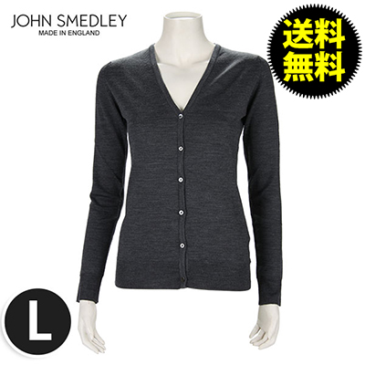 y365ϊoΧΞzJohn Smedley WXh[ WOMENS - Mainline Nettle lg Charcoal `R[ J[fBK