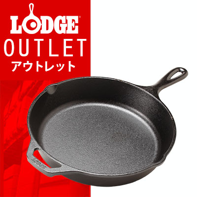 【 送料無料 ! アウトレットセール 】Lodgeロッジロジックスキレット10-1/4インチL8SK3LodgeLogicSkilletwithAssistHandleフライパングリルパンアウトドア