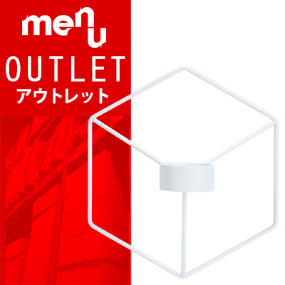 【 送料無料 ! アウトレットセール 】 メニュー キャンドルホルダー ウォール ホワイト 北欧雑貨 MENU POV Candleholder Wall White