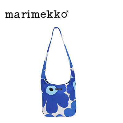 y365“úo‰×‘ΉžzMarimekko ƒ}ƒŠƒƒbƒR ƒEƒjƒbƒR ƒNƒ[ƒo[ ƒVƒ‡ƒ‹ƒ_[ƒoƒbƒO UNIKKO CLOVER 26910/017 ƒzƒƒCƒg/ƒuƒ‹[