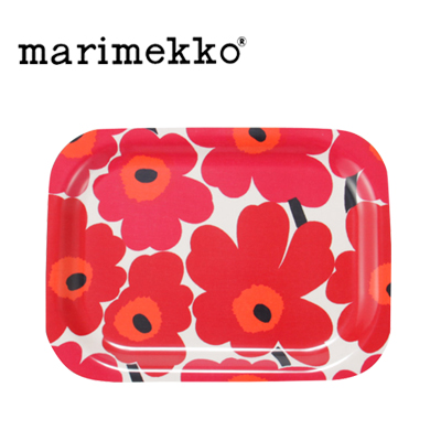 y365“úo‰×‘ΉžzMarimekko ƒ}ƒŠƒƒbƒR ƒEƒjƒbƒR ƒvƒ‰ƒCƒEƒbƒh ƒ~ƒj ƒgƒŒƒC iƒgƒŒ[j MINI UNIKKO 52572/001 ƒzƒƒCƒg/ƒŒƒbƒh