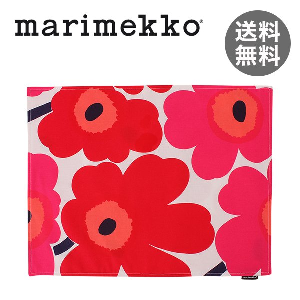 y365“úo‰×‘ΉžzMarimekko ƒ}ƒŠƒƒbƒR Pieni Unikko ƒsƒGƒjƒEƒjƒbƒR ƒvƒŒ[ƒXƒ}ƒbƒg ƒ}ƒbƒg ƒzƒƒCƒg/ƒŒƒbƒh 64378 ƒlƒRƒ|ƒX”‘—