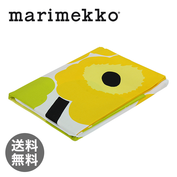 y365“úo‰×‘ΉžzMarimekko ƒ}ƒŠƒƒbƒR Table cloths ƒe[ƒuƒ‹ƒNƒƒX UNIKKO ƒEƒjƒbƒR White/Lime ƒzƒƒCƒg/ƒ‰ƒCƒ€ 65760 ƒLƒbƒ`ƒ“—p•i