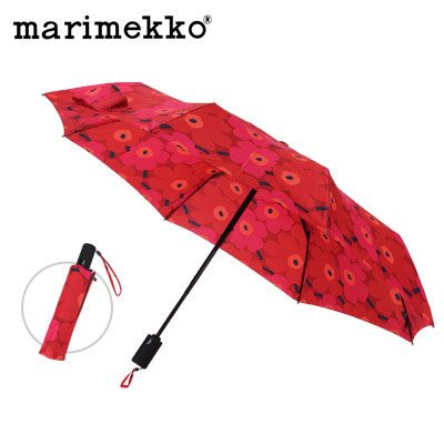 Marimekko ƒ}ƒŠƒƒbƒR MINI UNIKKO ƒ~ƒjƒEƒjƒbƒR AOC LUX Auto open/close ƒI[ƒg ƒI[ƒvƒ“/ƒNƒ[ƒY ܂肽‚½‚ÝŽP –k‰¢ ƒŒƒbƒh/ƒ_[ƒNƒŒƒbƒh