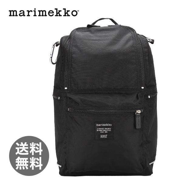 Marimekko ƒ}ƒŠƒƒbƒR BUDDY ƒiƒCƒƒ“ƒoƒbƒNƒpƒbƒN 026994 black ƒuƒ‰ƒbƒN –k‰¢@ƒŠƒ…ƒbƒN@ƒoƒbƒO