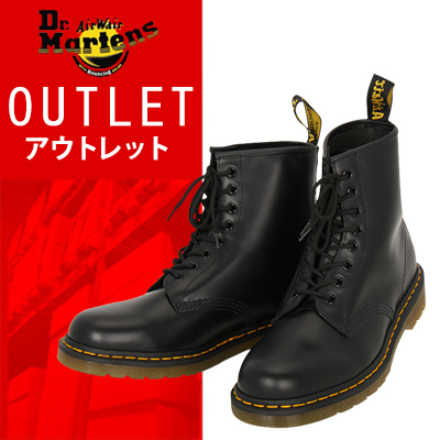 【 送料無料 ! アウトレットセール 】Dr.Martens ドクターマーチン 8ホール ブーツ メンズ R11822006 1460(アメカジ 靴 ) ブラック UK8 27cm
