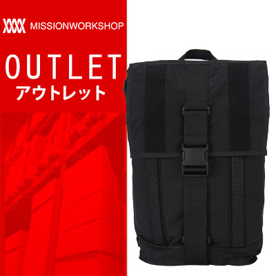 【 送料無料 ! アウトレットセール 】 ミッションワークショップ レール ワックスキャンバス アーカイブ モジュール スモール フィールド パック ブラック リュックサック