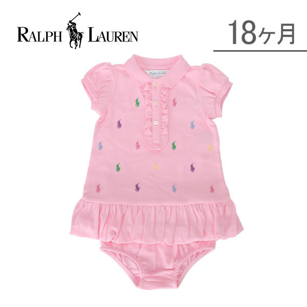 【365日出荷対応】ラルフローレン ドレスニット カップケーキドレスニット ライトピンク18M 310513440001 310 Ralph Lauren