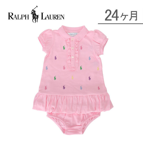 【365日出荷対応】ラルフローレン ドレスニット カップケーキドレスニット ライトピンク24M 310513440001 310 Ralph Lauren
