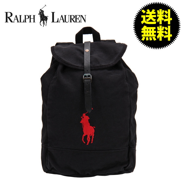 【365日出荷対応】Ralph Lauren ラルフローレン SS15 BACKPACK PP バックパック PP BLACK ブラック 405544364006