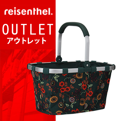 【 送料無料 ! アウトレットセール 】ライゼンタール キャリー バッグ 22L ベリージェイド ショッピングバッグ REISENTHEL Carry bag BK5028 BERRY JADE