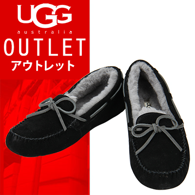 【 送料無料 ! アウトレットセール 】UGG アグ メンズスリッパーコレクション Olsen オルセン 25cm ブラック 1003390 靴 シューズ